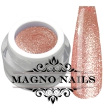 UV Gel - 183 - Chrome Glitter Glam Gel - Peachy Nude